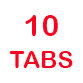 10 TABS